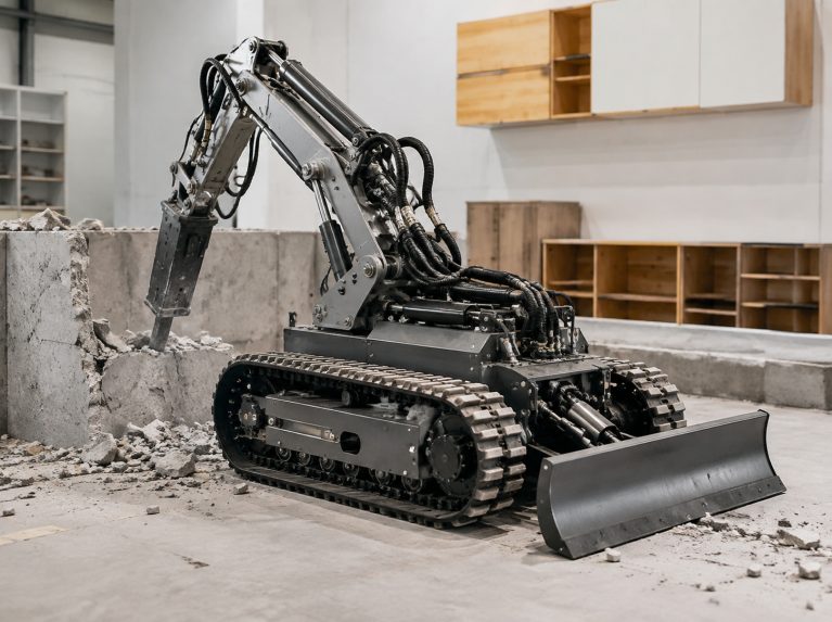 湟源县破拆机器人专用履带底盘